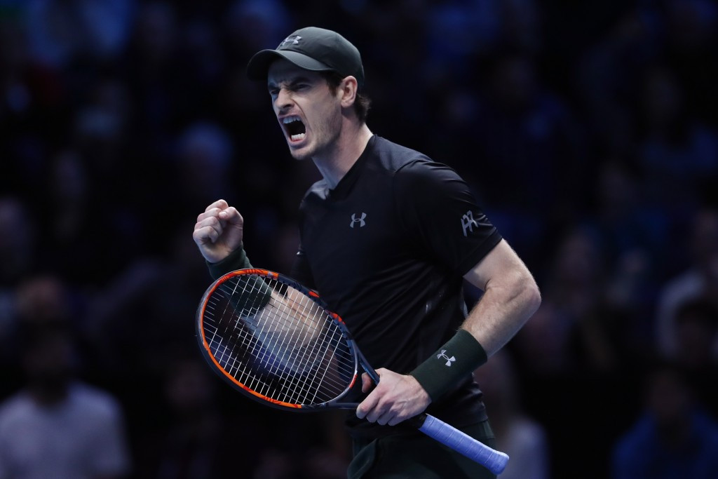 Andy Murray ends 2016 at the summit of the men's singles rankings ©Getty Images