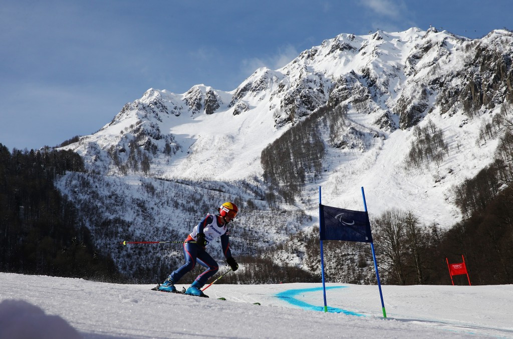 Britain’s Millie Knight and guide Brett Wild picked up their fourth podium result in as many races ©Getty Images