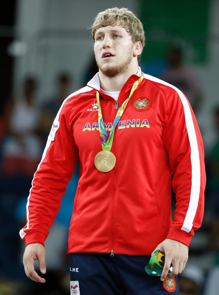 Olympic gold medal-winning wrestler Aleksanyan named Armenia’s athlete of the year