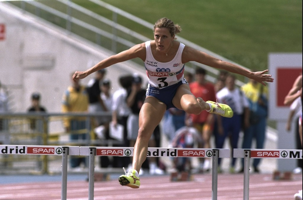 Sally Gunnell's Essex connections meant she was an editorial ticket-to-ride for local papers as she established herself as an Olympic, world, European and Commonwealth 400 metres hurdles champion ©Getty Images