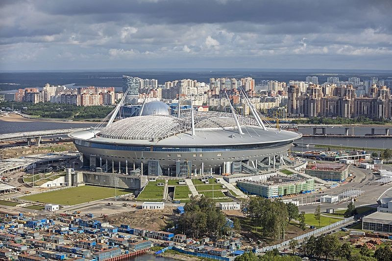 FIFA approve 2018 World Cup stadium in St Petersburg as first match is scheduled