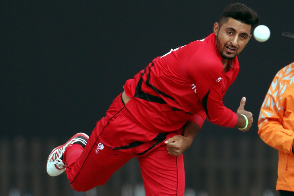 Hong Kong cricketer Nizakat Khan has been allowed to continue bowling in international cricket ©Getty Images