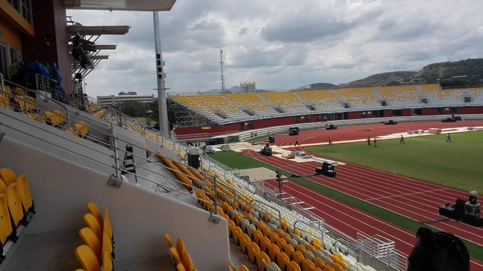 The Sir John Guise Stadium will host both the Opening and Closing Ceremonies as well as athletics and rugby during the Games ©Justin Tkatchenko/Facebook