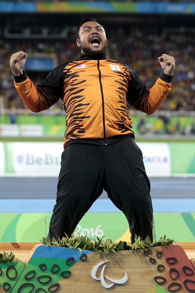 Muhammad Ziyad Zolkefli was one of Malaysia's three Paralympic champions ©Getty Images 