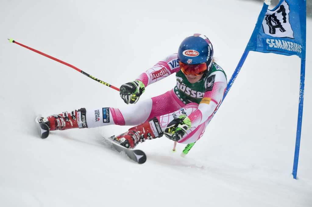 Mikaela Shiffrin powered to a second successive victory ©Getty Images