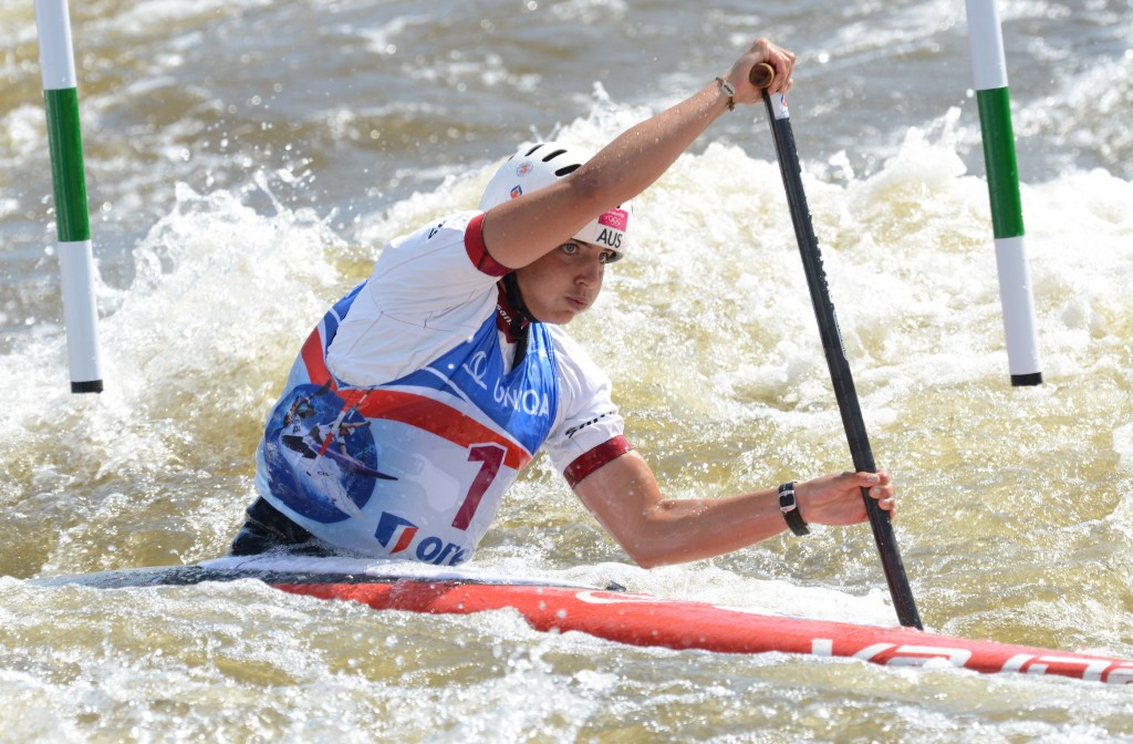 Australian canoe slalom star Jessica Fox was one of the judges of the competition