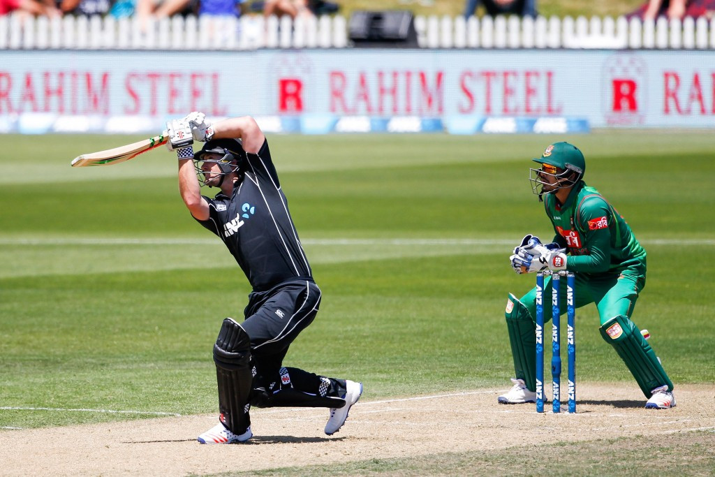 New Zealand batsman Neil Broom scored an unbeaten century to help guide his side to victory ©Getty Images