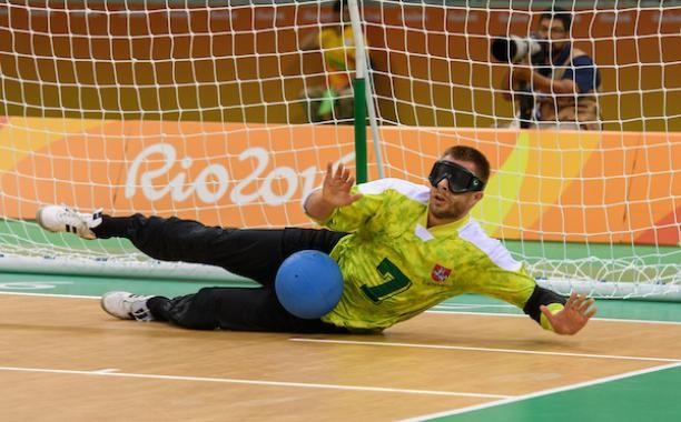 Lithuania's goalball team were among the country's gold medal winners at Rio 2016 ©OIS/IPC