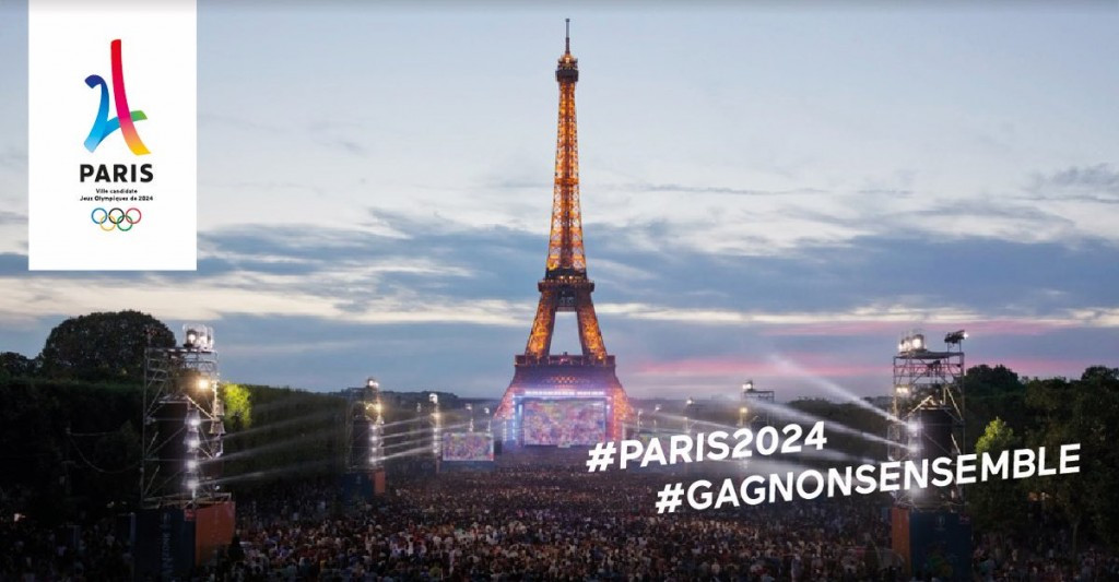 Paris 2024 have unveiled a New Year's message looking ahead to 2017 ©Paris 2024