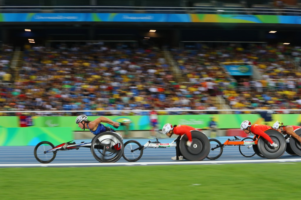 The IPC highlighted the performances of athletes such as Tatyana McFadden as an example of the success of Rio 2016 ©Getty Images