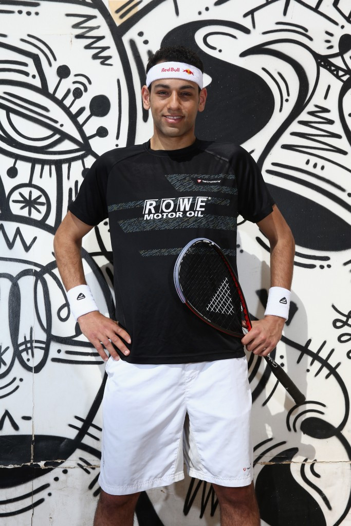 Mohamed El Shorbagy is still the men's number one squash player ©Getty Images