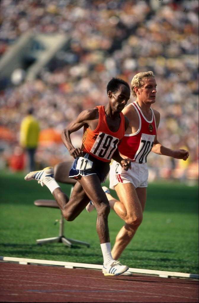Miruts Yifter won the 5,000m and 10,000m gold medals at the 1980 Olympic Games in Moscow ©Getty Images