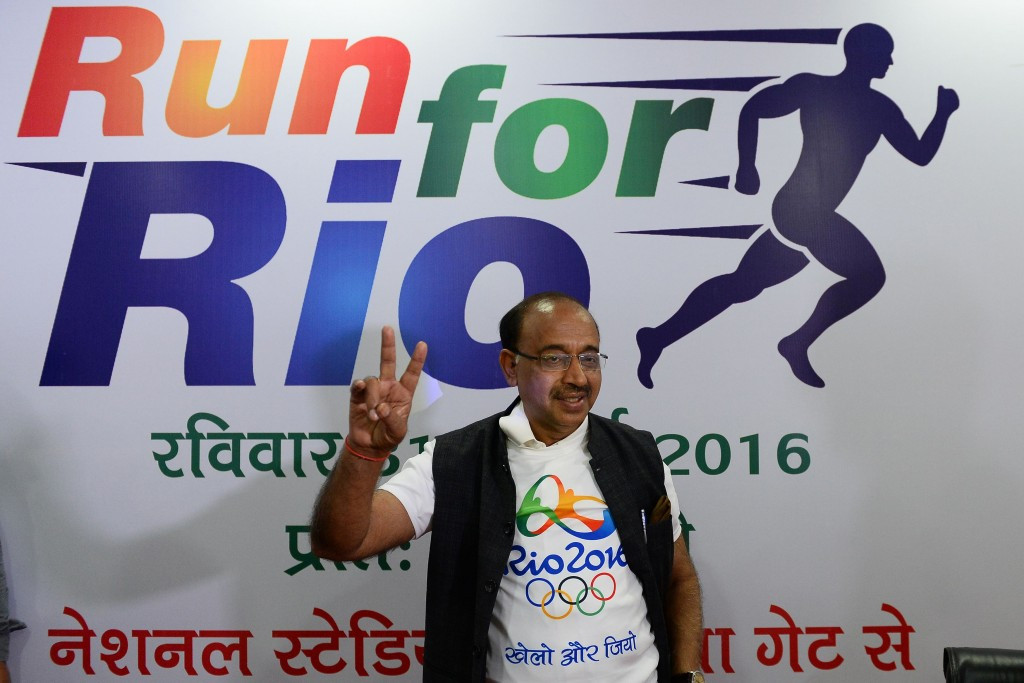 Indian Sports Minister Vijay Goel announced the suspension of the IOA last week ©Getty Images