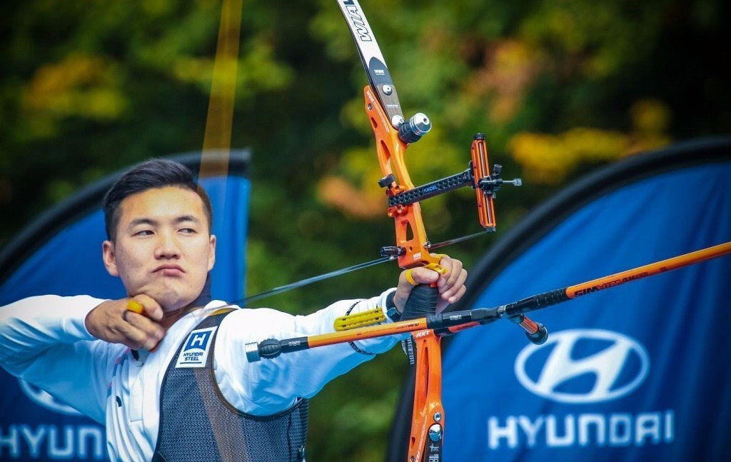 Ku Bonchan won two gold medals at the Olympic Games in Rio ©World Archery