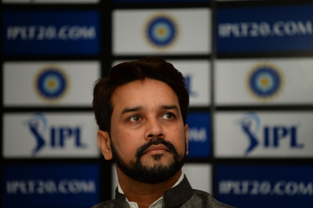 Anurag Thakur has been removed as President of the BCCI after being ordered to quit by the country’s Supreme Court on charges of perjury and contempt of court ©Getty Images