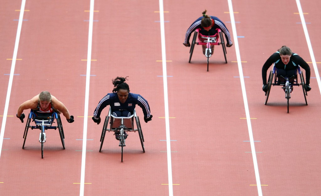 Anne Wafula Strike is a wheelchair racer and member of the UK Athletics Board ©Getty Images