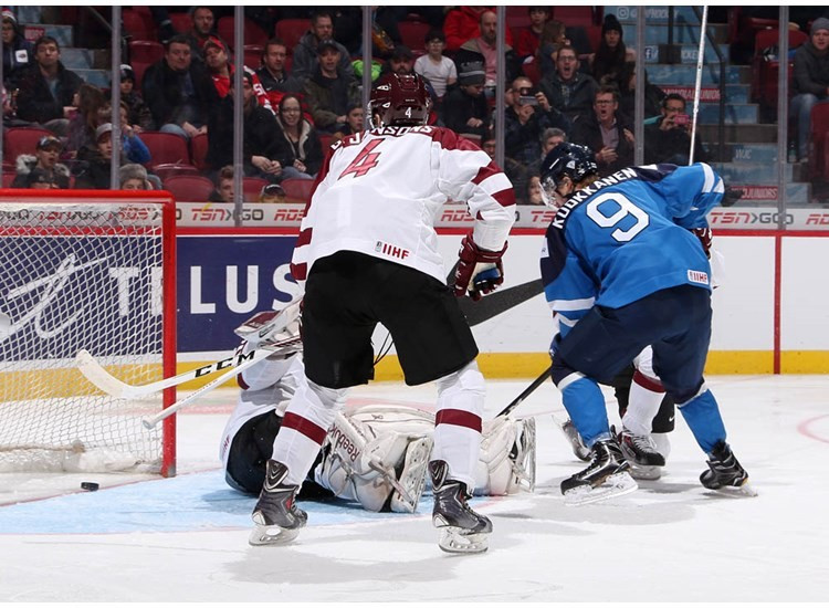 Finland survived relegation as they beat Latvia 4-1 to win the three-game series ©IIHF
