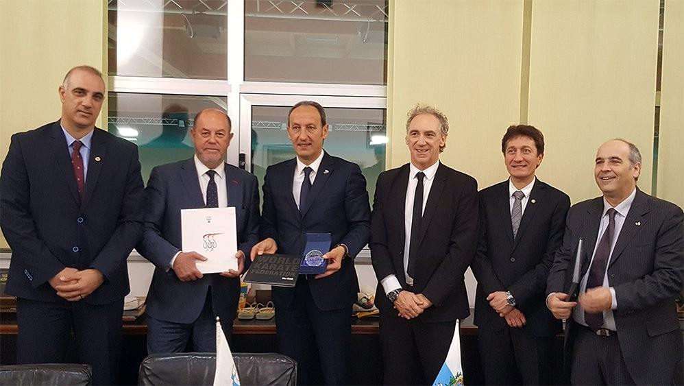 WKF President visits San Marino to discuss Games of the Small States of Europe 