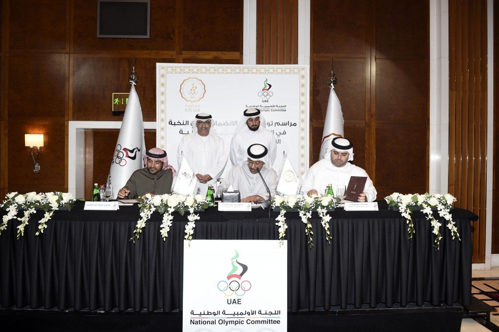 Sheikh Ahmed bin Mohammed bin Rashid Al Maktoum has been re-elected President of the United Arab Emirates National Olympic Committee ©UAE NOC