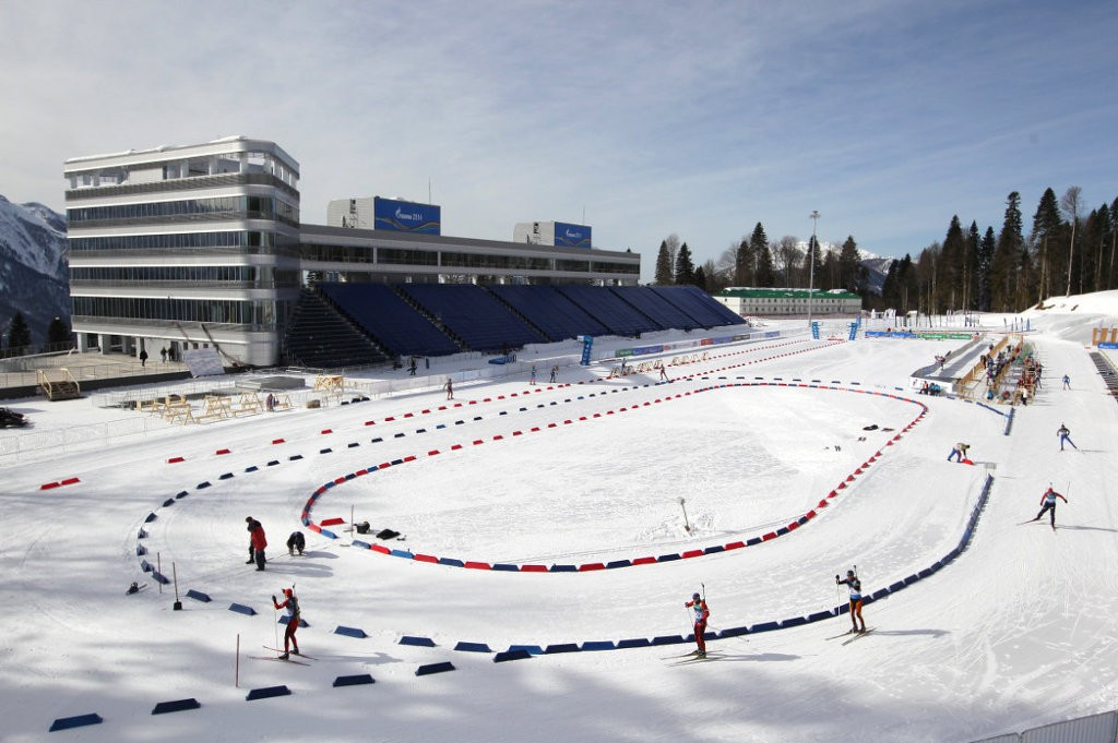 The Laura Cross Country Ski and Biathlon Centre is one of the venues built for the 2014 Winter Olympics and Paralympics in Sochi set to be used at the World Winter Games next month ©CISM