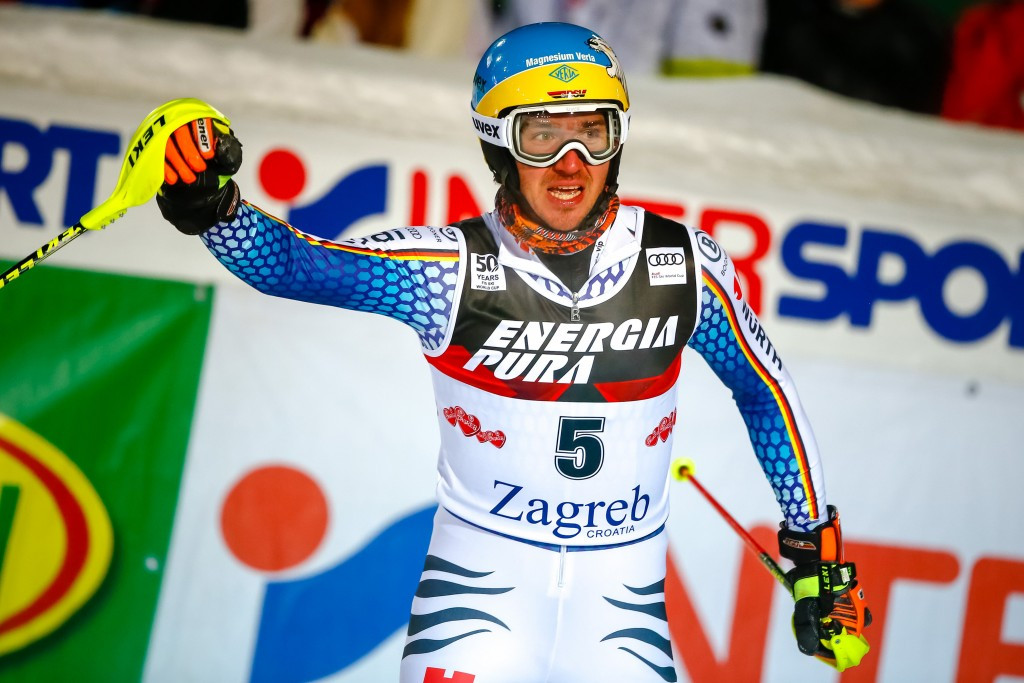Germany's Felix Neureuther finished second in Zagreb ©Getty Images