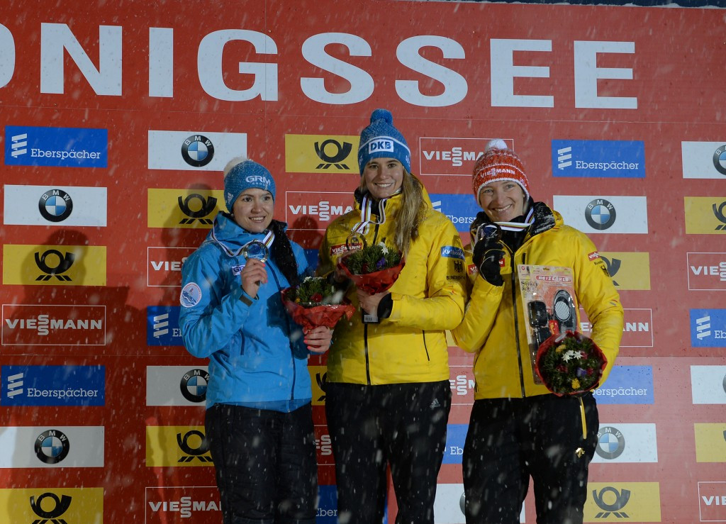 Olympic champion Natalie Geisenberger of Germany has won her third FIL European Championship title after taking the women’s crown in front of a home crowd in Königssee ©FIL