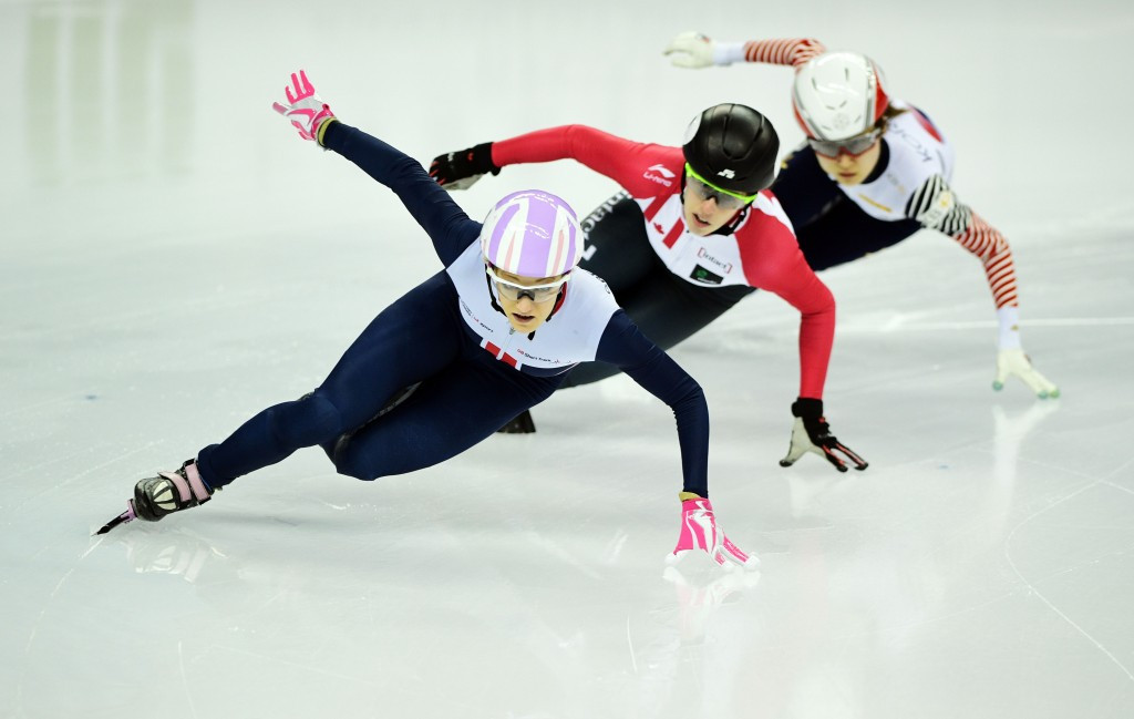 Christie has won overall gold at the last two European Short Track Speed Skating Championships ©Getty Images