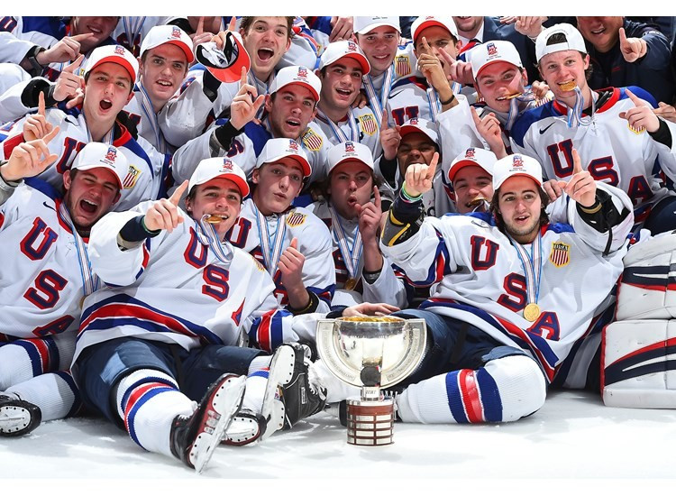 The United States have won the IIHF World Junior Championships after securing a 5-4 win over hosts Canada ©IIHF
