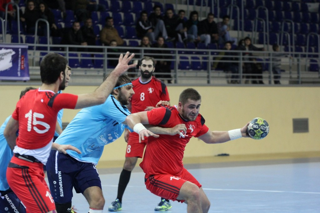 Georgia suffered defeat to Luxembourg in group C ©Georgian National Handball Federation