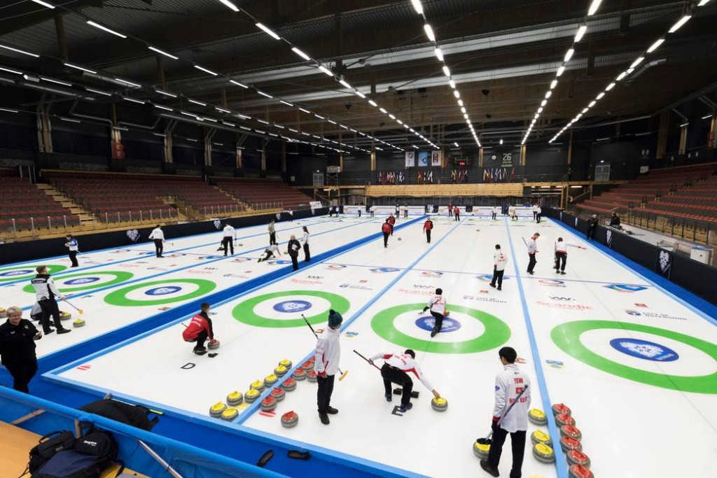 Action continued today at the World Junior-B Curling Championships ©WCF/Eric Norrlander