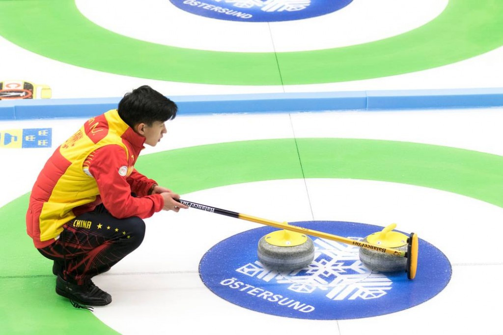 China are one of three teams who remain unbeaten at the World Junior-B Curling Championships ©WCF/Eric Norrlander
