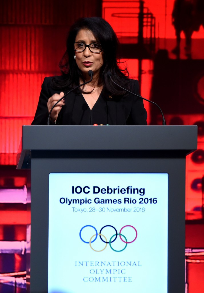 Nawal El Moutawakel chaired the Coordination Commission for Rio 2016 ©Getty Images