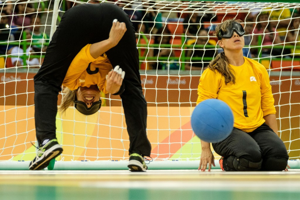 Brazil topped both the men's and women's goalball world rankings for 2016 ©Getty Images