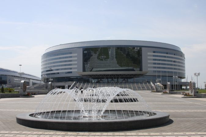 The Minsk Arena was one of the venues to be inspected ©InsideBelarus