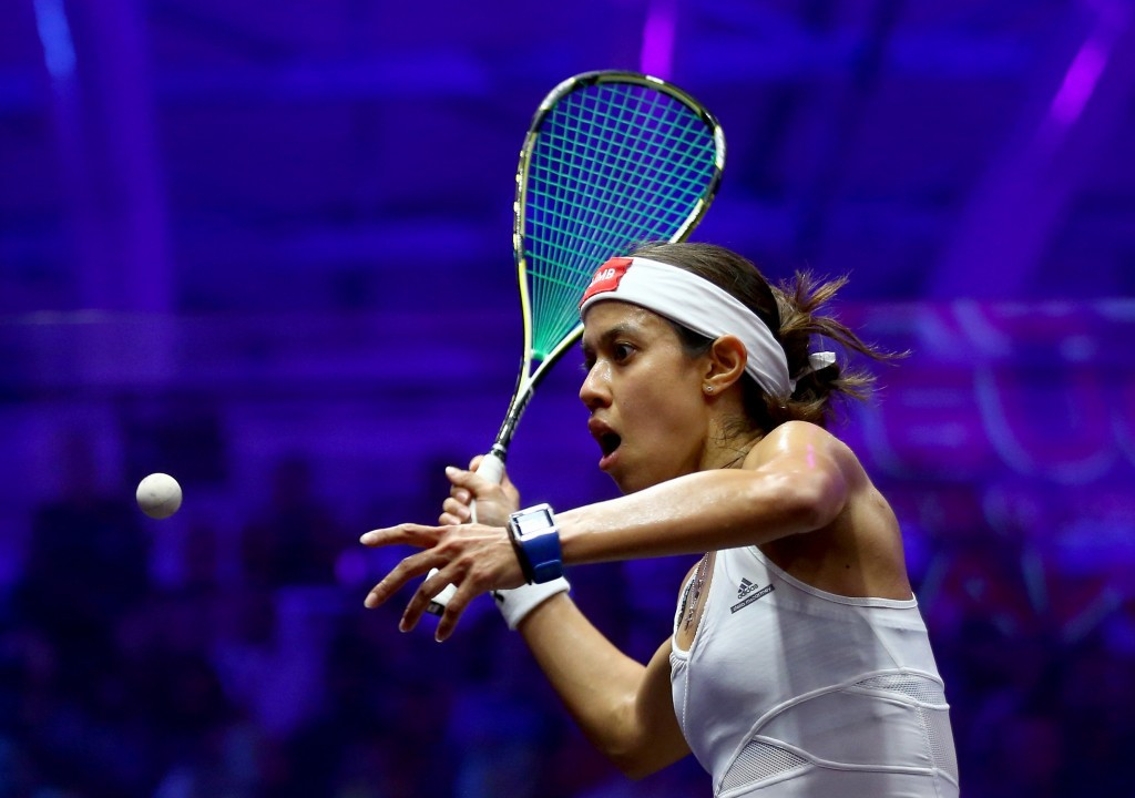 Nicol David won an eighth world title when the tournament was last played in Egypt ©Getty Images