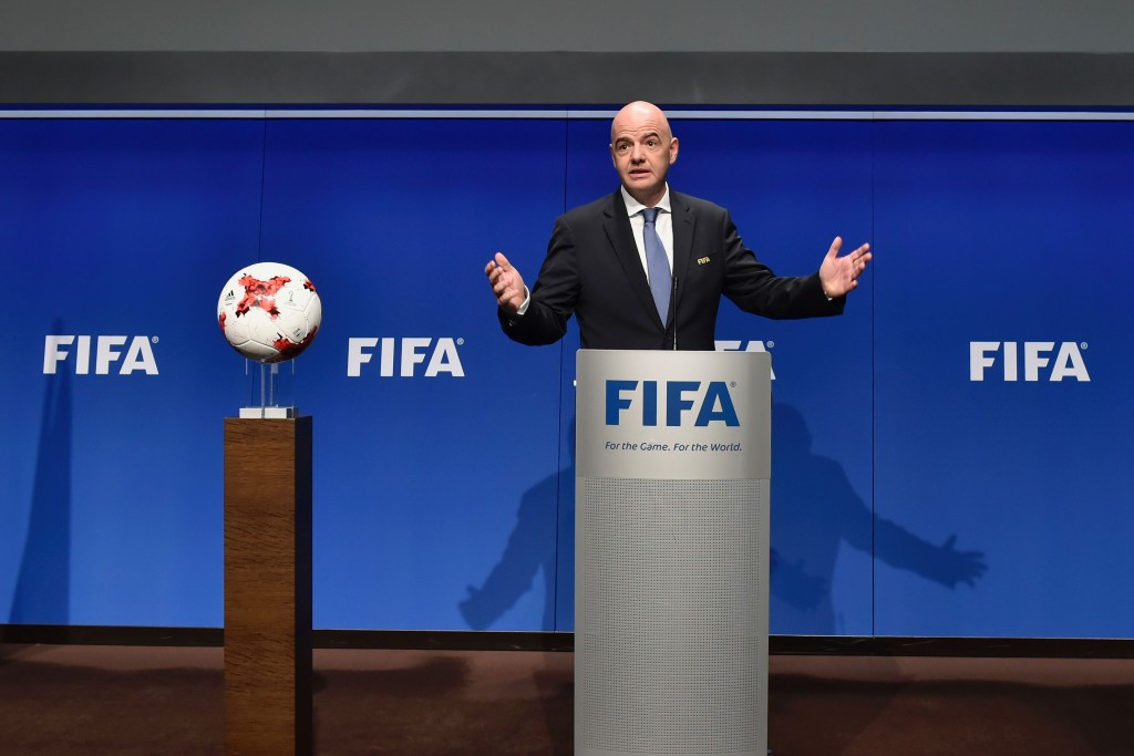 Gianni Infantino has hailed the benefits of World Cup expansion following today's meeting ©Getty Images