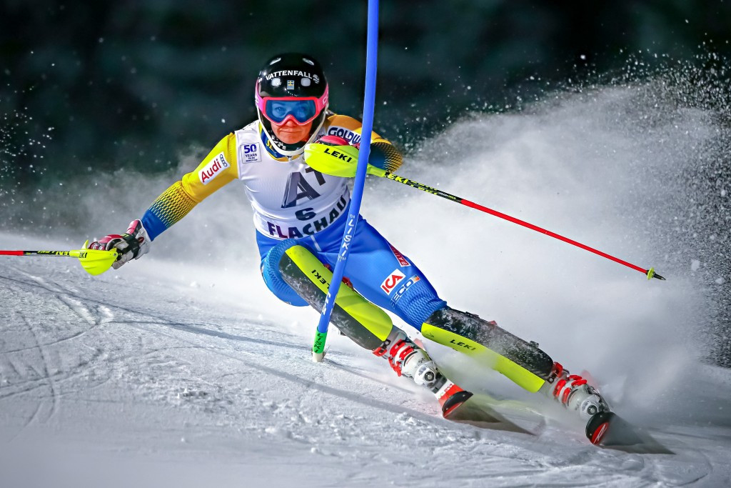 Sweden's Hansdotter claims first win of FIS Alpine Skiing World Cup season with slalom success in Flachau