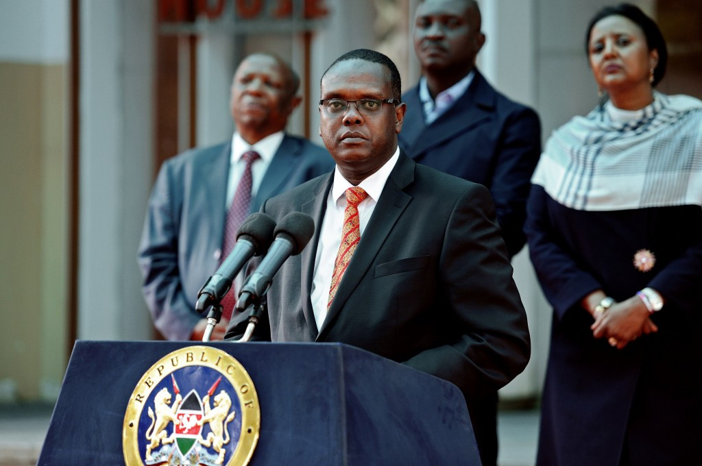 Kenyan Sports Minister Hassan Wario dissolved the NOCK after the Rio 2016 Olympic Games ©Getty Images