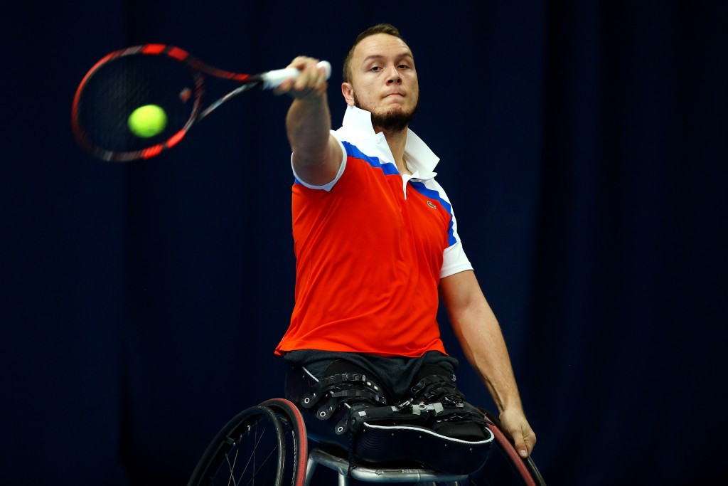 France's Nicolas Peifer begun the defence of his men's singles title with a straight-sets victory over Japan's Yoshinobu Fujimoto ©Getty Images
