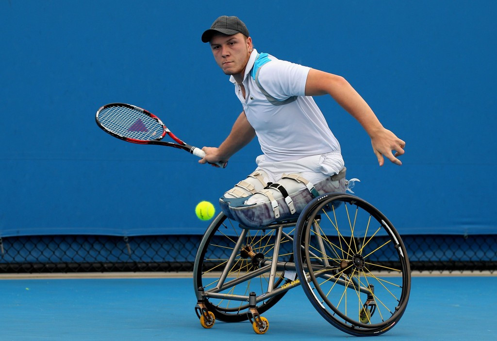 France’s Nicolas Peifer remains on course for a second successive men’s singles title at the Sydney Wheelchair Tennis Open after claiming a straight-sets quarter-final victory over compatriot Stéphane Houdet ©Getty Images