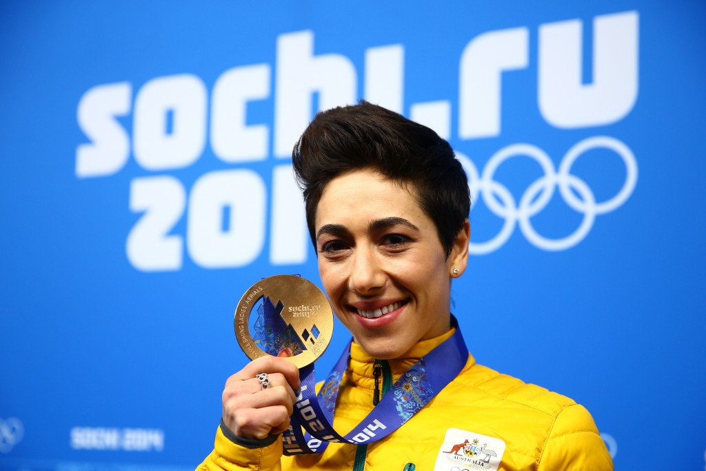 Lydia Lassila won aerials bronze at the 2014 Winter Olympic Games in Sochi ©Getty Images