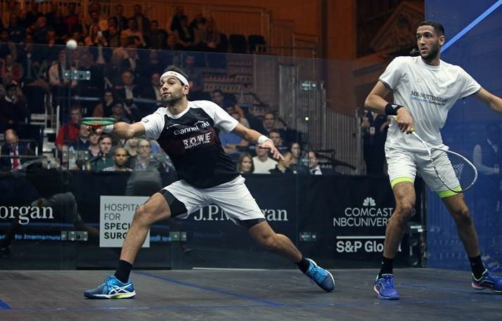 Birthday boy Elshorbagy battles to opening day win at Tournament of Champions