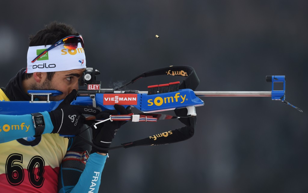 Today was Martin Fourcade's ninth win of the World Cup campaign ©Getty Images