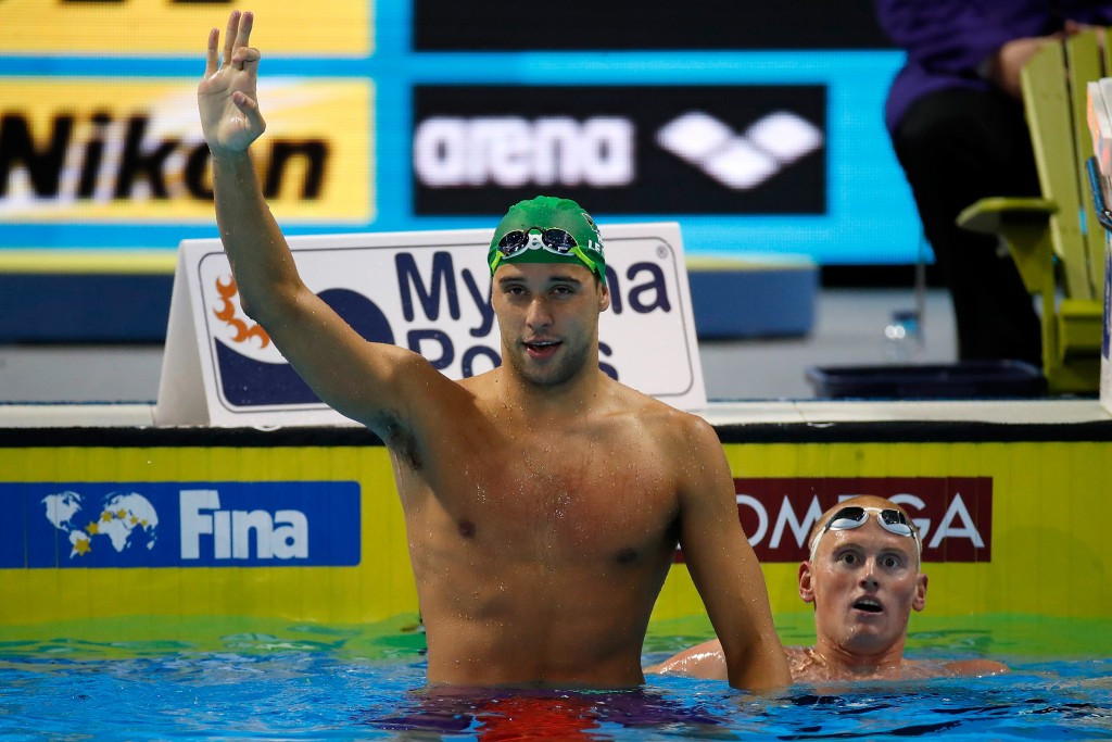 London 2012 Olympic gold medallist Chad Le Clos of South Africa has named the world-renowned Andrea di Nino as his new coach ©Getty Images