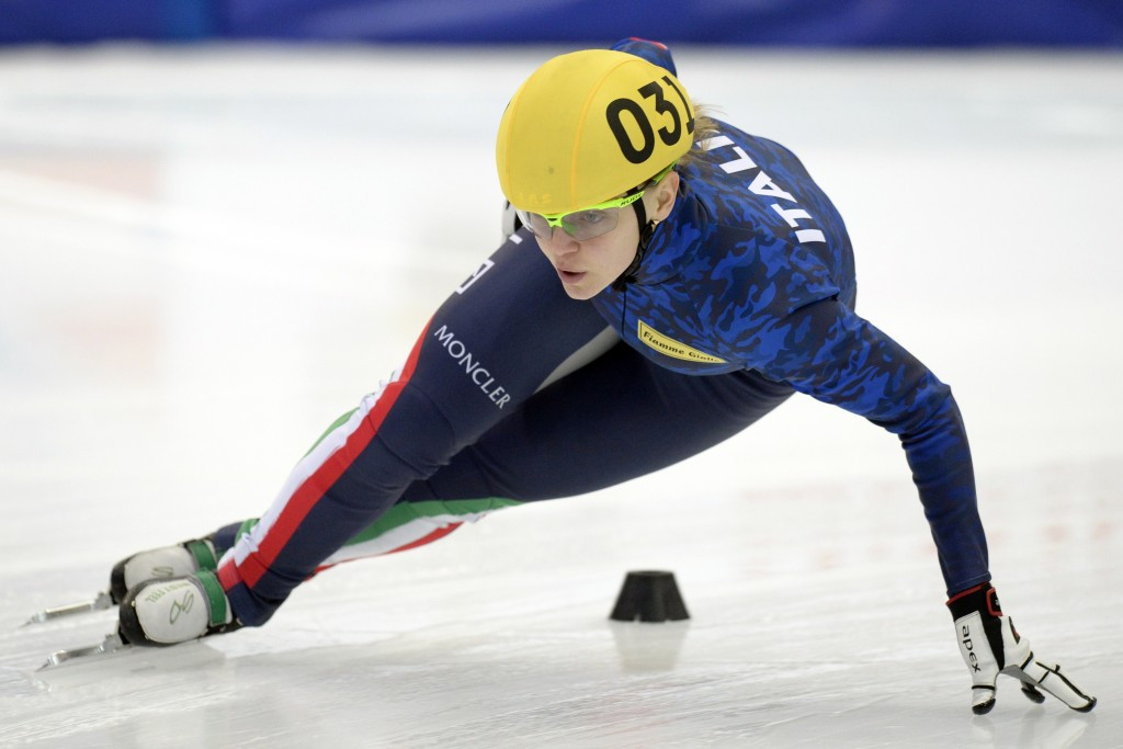 Fontana claims 1,500m gold in front of home crowd at ISU European Short Track Speed Skating Championships