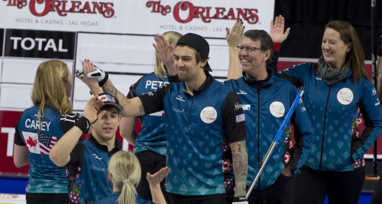 North America have edged closer to retaining the Continental Cup of Curling ©CCOC