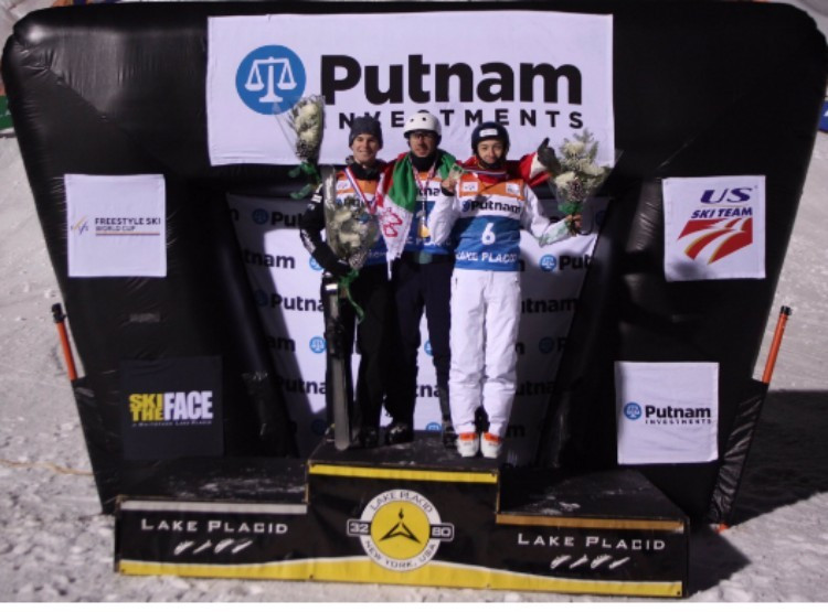 Anton Kushnir continued his comeback by winning the men's aerials competition ©FIS Freestyle
