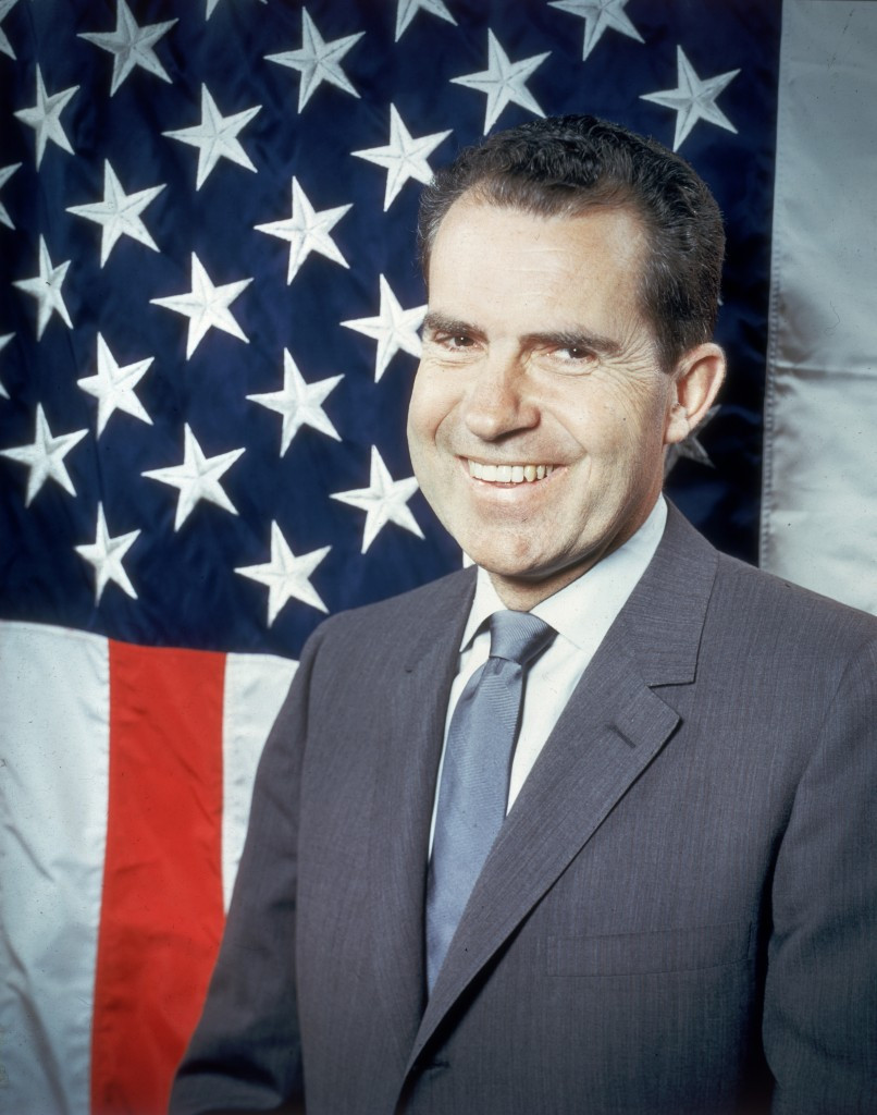 Richard Nixon opened the 1960 Winter Olympics in Squaw Valley ©Getty Images