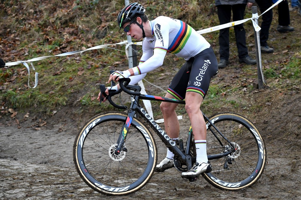Van Aert claims overall Cyclo-Cross World Cup title in Fiuggi