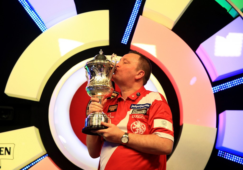 Glen Durrant won the world title for the first time ©Getty Images